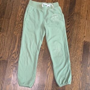 GAP Kids Mint Green Joggers - Med (8)